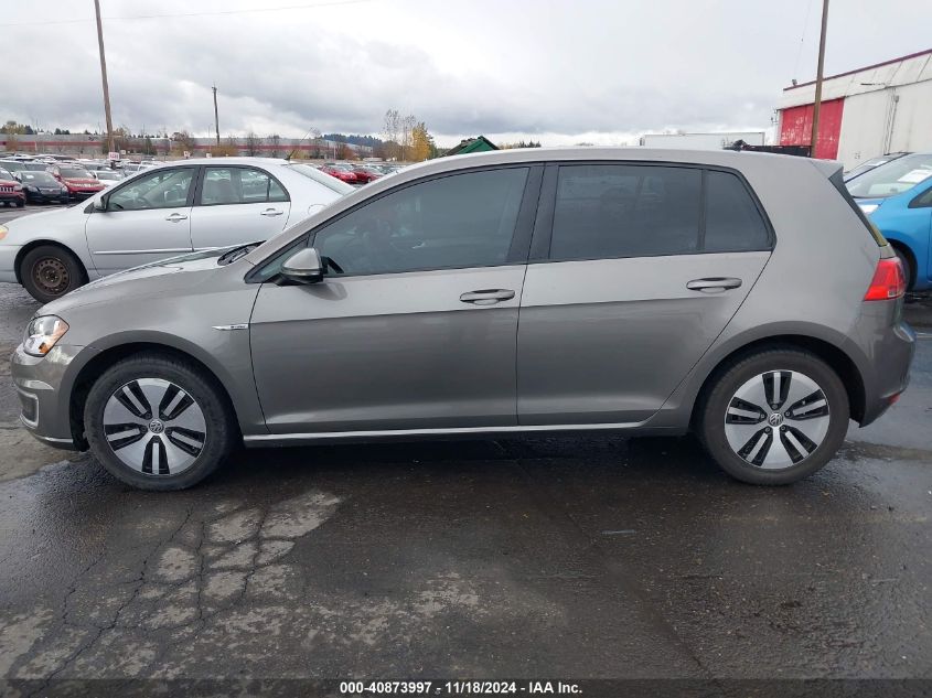 2016 Volkswagen E-Golf Se VIN: WVWKP7AU9GW910428 Lot: 40873997