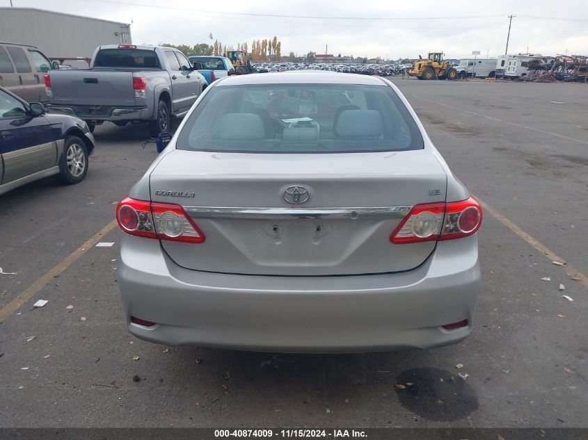 2013 Toyota Corolla Le VIN: 5YFBU4EE6DP126660 Lot: 40874009