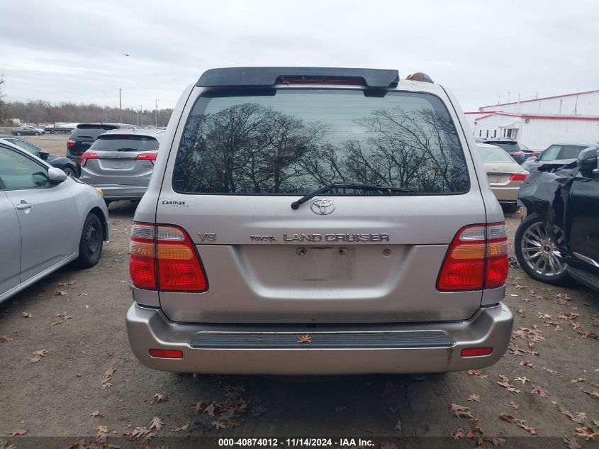 2002 Toyota Land Cruiser VIN: JTEHT05J322021570 Lot: 40874012