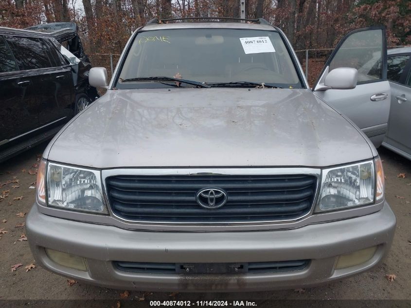 2002 Toyota Land Cruiser VIN: JTEHT05J322021570 Lot: 40874012