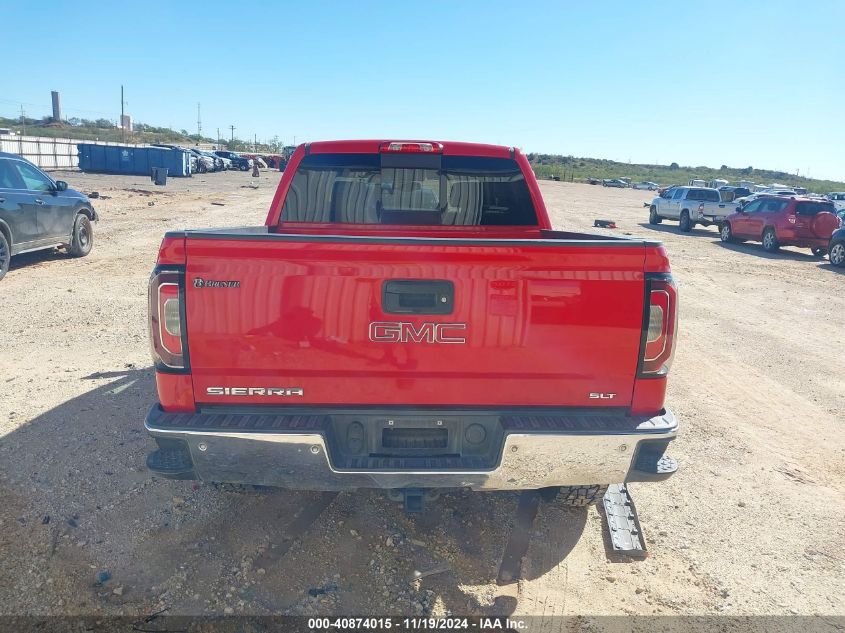 2018 GMC Sierra 1500 Slt VIN: 3GTP1NEC3JG277458 Lot: 40874015