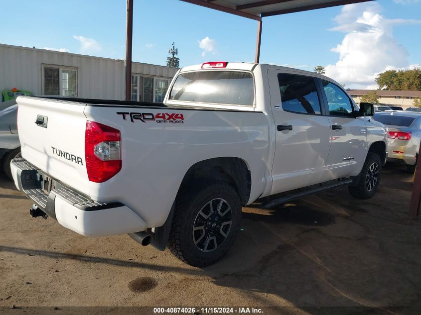 2018 Toyota Tundra Sr5 5.7L V8 VIN: 5TFDW5F16JX776543 Lot: 40874026