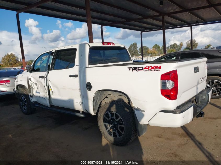 2018 Toyota Tundra Sr5 5.7L V8 VIN: 5TFDW5F16JX776543 Lot: 40874026