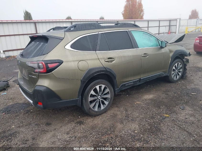 2023 Subaru Outback Limited VIN: 4S4BTANC9P3184867 Lot: 40874029