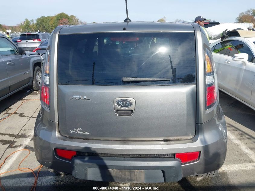 2010 Kia Soul + VIN: KNDJT2A28A7190386 Lot: 40874048