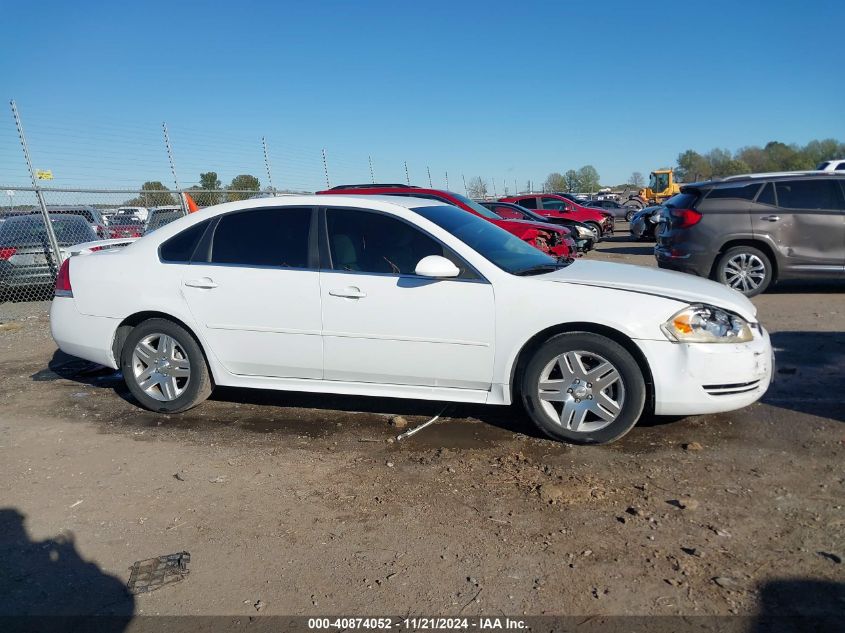 2012 Chevrolet Impala Lt VIN: 2G1WG5E30C1281451 Lot: 40874052