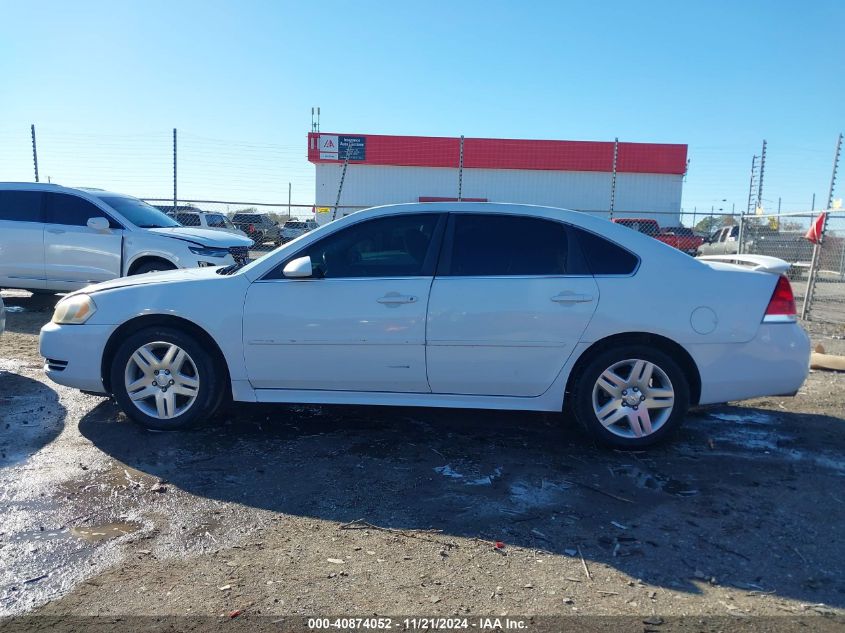 2012 Chevrolet Impala Lt VIN: 2G1WG5E30C1281451 Lot: 40874052