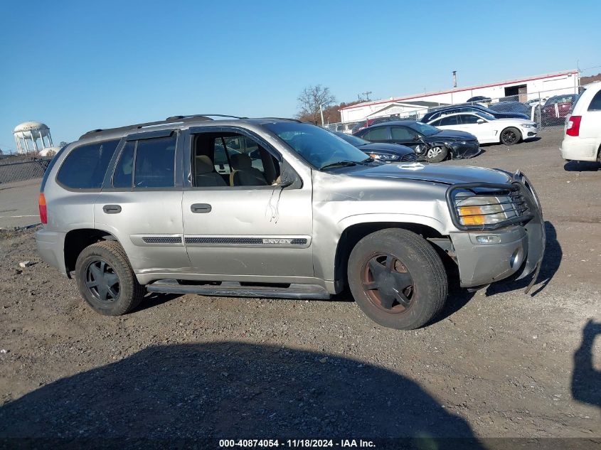 2002 GMC Envoy Sle VIN: 1GKDT13S822304832 Lot: 40874054