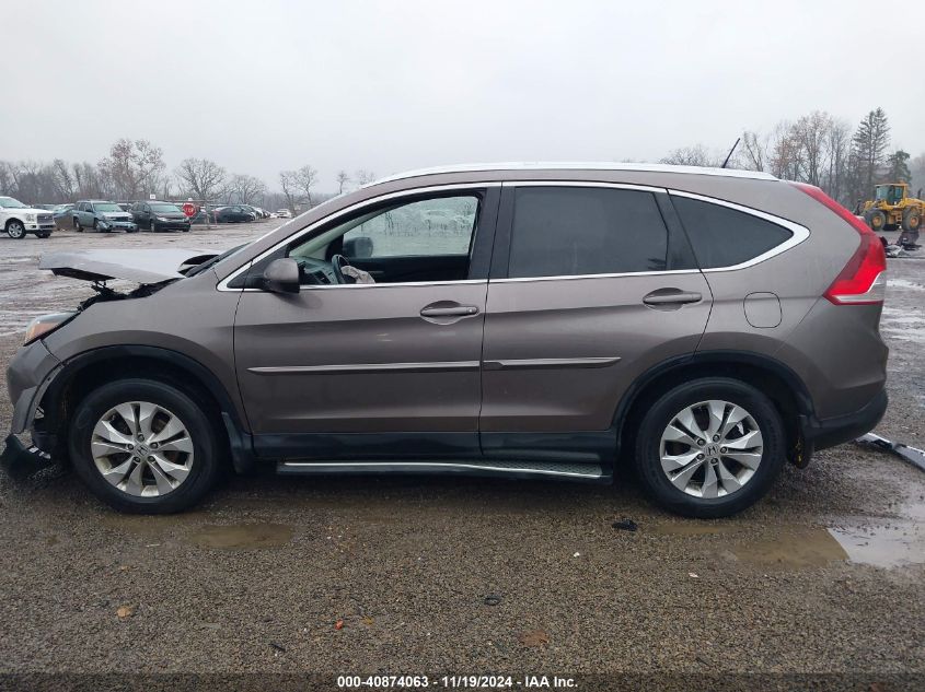 2013 Honda Cr-V Ex-L VIN: 5J6RM4H79DL060765 Lot: 40874063