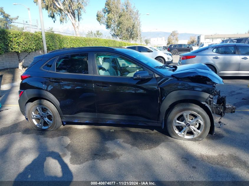 2022 Hyundai Kona Sel VIN: KM8K62AB9NU887015 Lot: 40874077