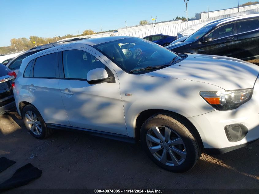 2015 Mitsubishi Outlander Sport Es VIN: 4A4AP3AU5FE001586 Lot: 40874085