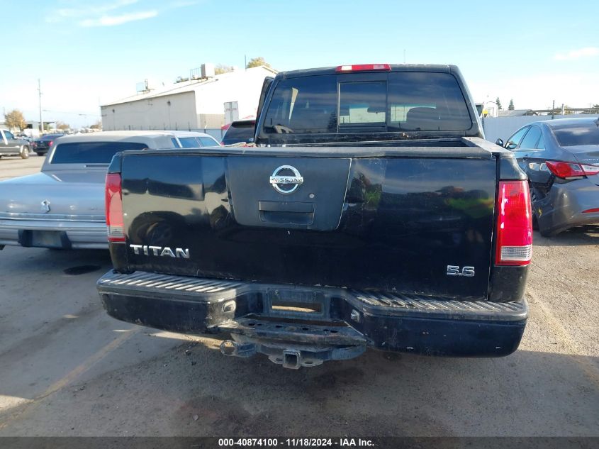 2004 Nissan Titan Xe VIN: 1N6AA07A14N589226 Lot: 40874100