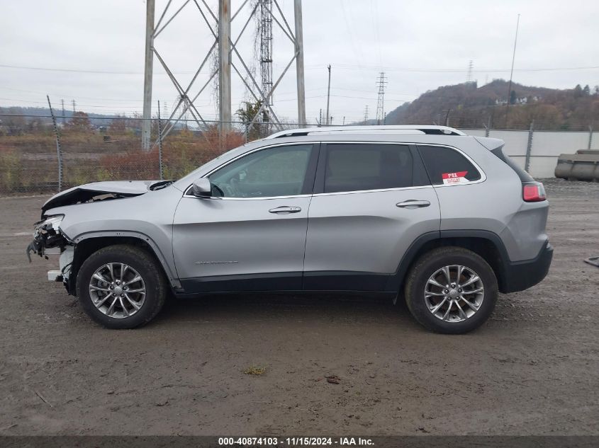 2020 Jeep Cherokee Latitude Plus 4X4 VIN: 1C4PJMLB6LD619523 Lot: 40874103