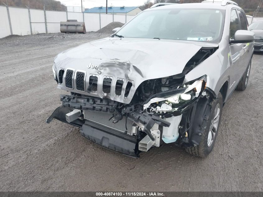 2020 Jeep Cherokee Latitude Plus 4X4 VIN: 1C4PJMLB6LD619523 Lot: 40874103