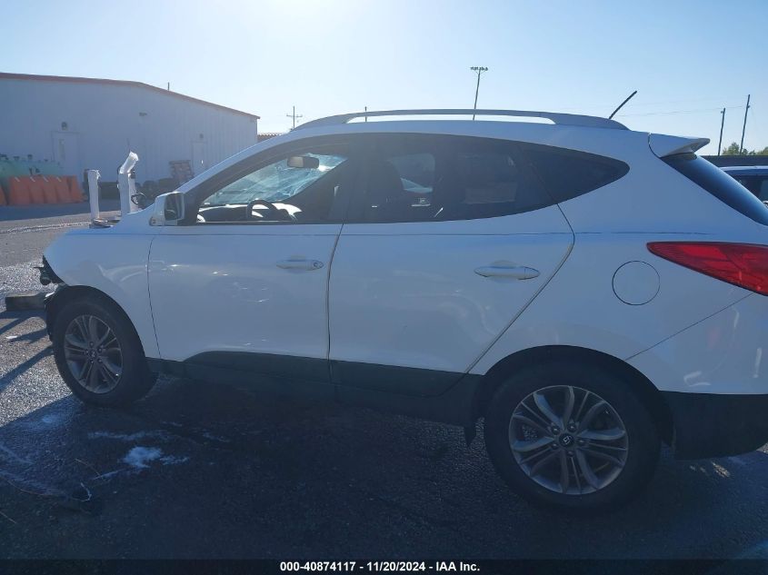 2014 Hyundai Tucson Se VIN: KM8JU3AG2EU791164 Lot: 40874117