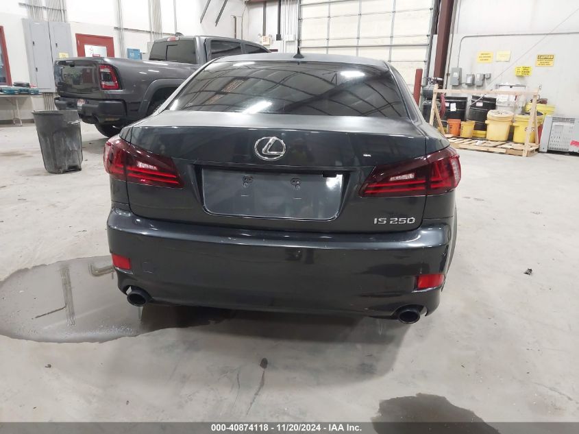 2011 Lexus Is 250 VIN: JTHBF5C25B5156153 Lot: 40874118