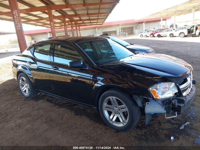 2013 Dodge Avenger Se VIN: 1C3CDZABXDN619739 Lot: 40874126