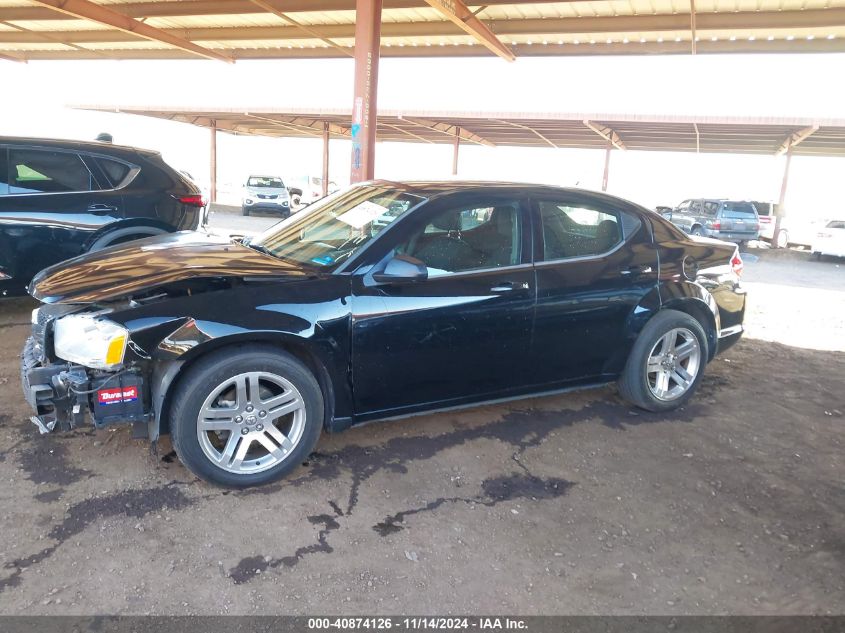 2013 Dodge Avenger Se VIN: 1C3CDZABXDN619739 Lot: 40874126