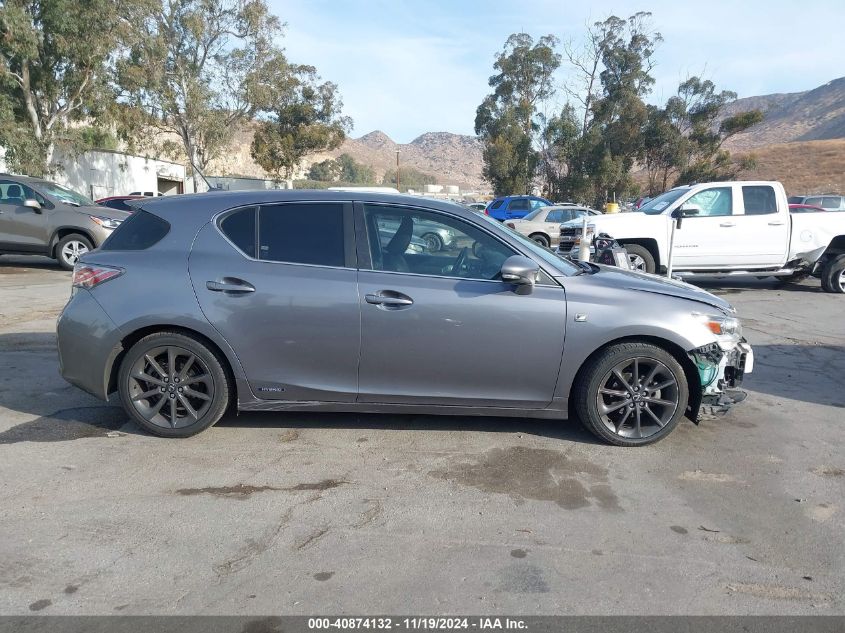 2013 Lexus Ct 200H VIN: JTHKD5BH6D2167906 Lot: 40874132