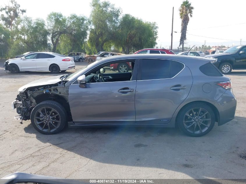 2013 Lexus Ct 200H VIN: JTHKD5BH6D2167906 Lot: 40874132