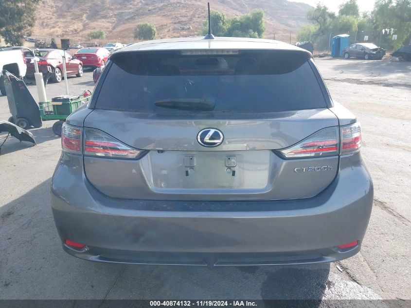 2013 Lexus Ct 200H VIN: JTHKD5BH6D2167906 Lot: 40874132