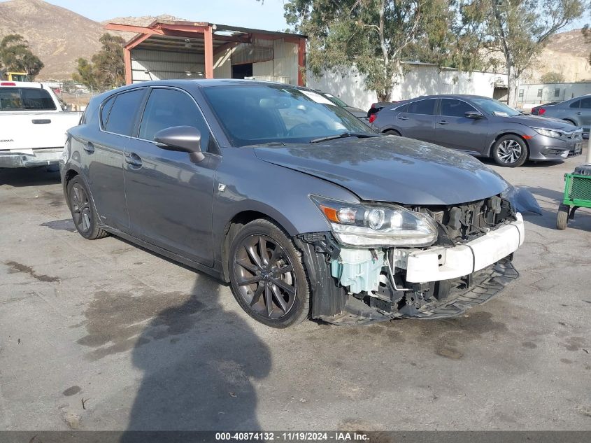 2013 LEXUS CT 200H