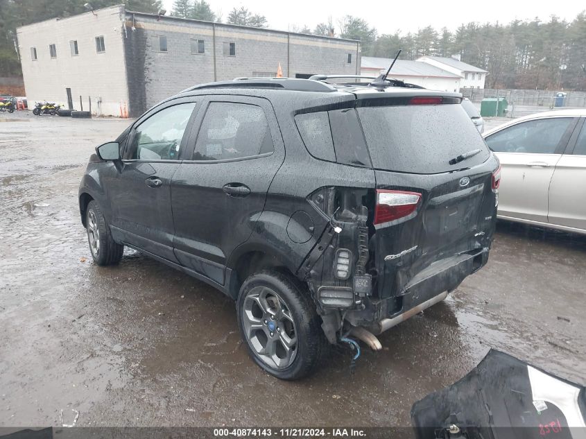 2018 Ford Ecosport Ses VIN: MAJ6P1CLXJC194088 Lot: 40874143