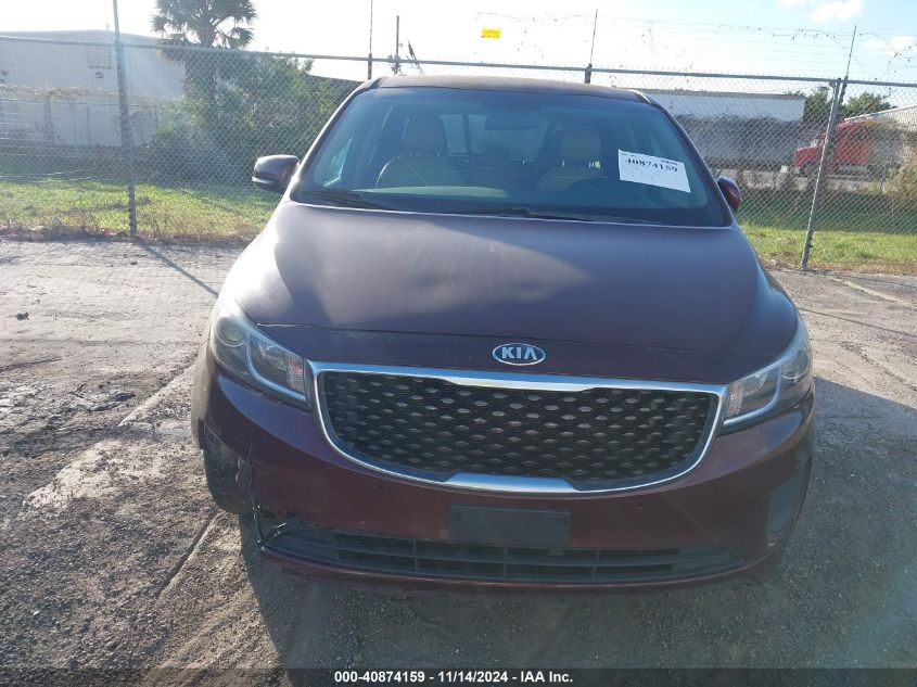 2017 Kia Sedona Lx VIN: KNDMB5C14H6267437 Lot: 40874159