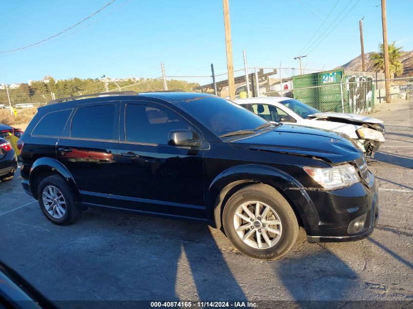 2015 Dodge Journey Sxt VIN: 3C4PDCBG2FT743835 Lot: 40874165