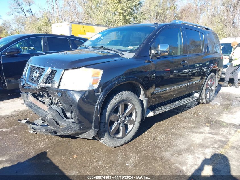 2013 Nissan Armada Platinum VIN: 5N1BA0NE4DN610384 Lot: 40874183