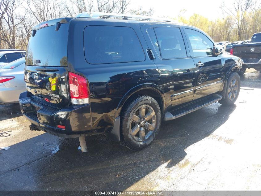 2013 Nissan Armada Platinum VIN: 5N1BA0NE4DN610384 Lot: 40874183