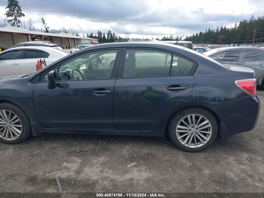 2014 Subaru Impreza 2.0I Premium VIN: JF1GJAD6XEH011120 Lot: 40874190