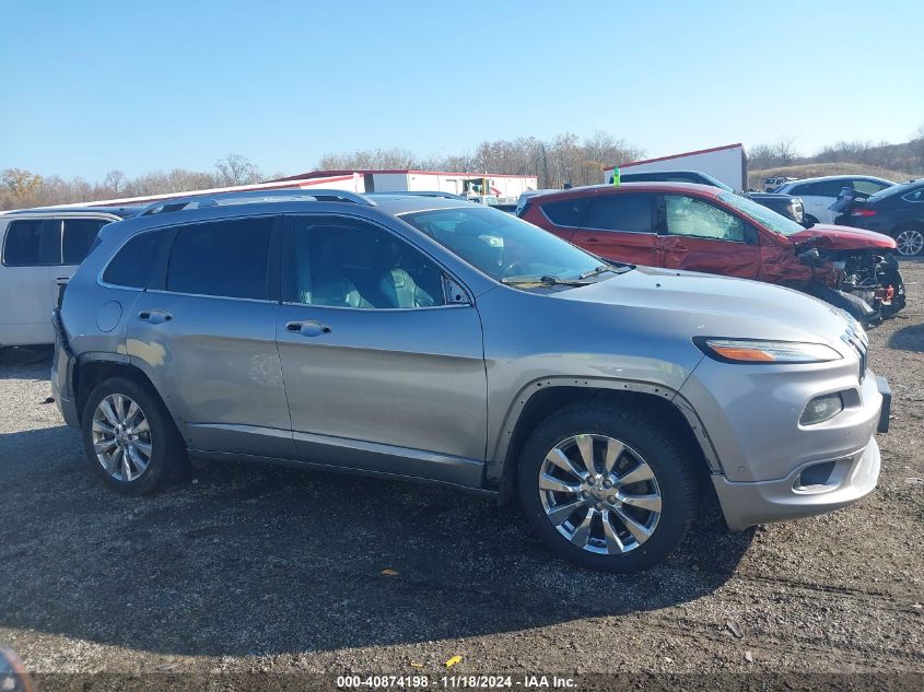 2016 Jeep Cherokee Overland VIN: 1C4PJLJS3GW315685 Lot: 40874198