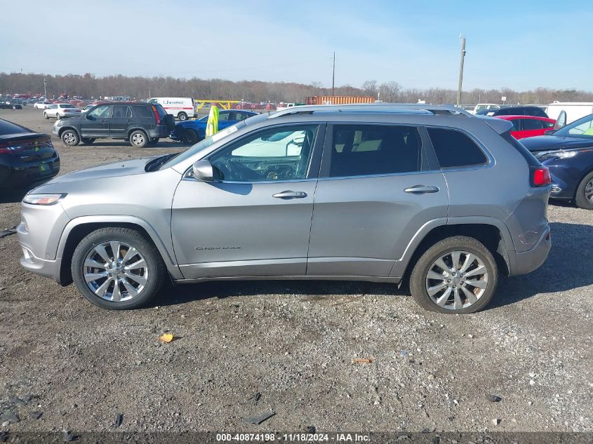 2016 Jeep Cherokee Overland VIN: 1C4PJLJS3GW315685 Lot: 40874198