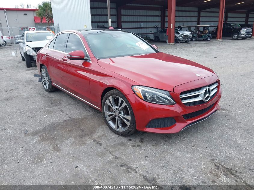 VIN 55SWF4JB0GU132007 2016 Mercedes-Benz C-Class, C... no.1