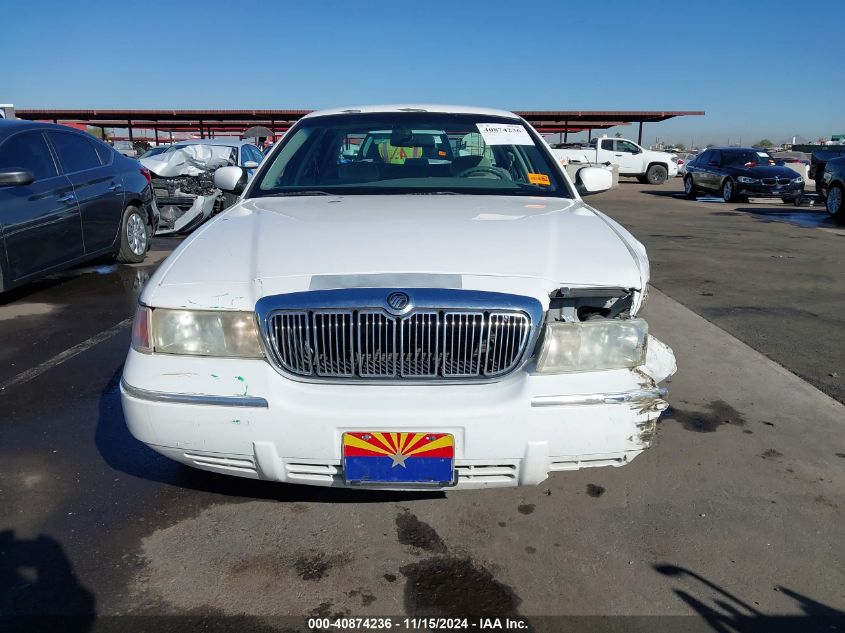 2002 Mercury Grand Marquis Gs VIN: 2MEFM74W32X636517 Lot: 40874236