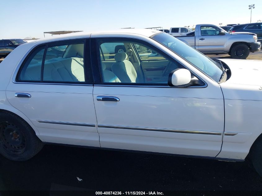 2002 Mercury Grand Marquis Gs VIN: 2MEFM74W32X636517 Lot: 40874236