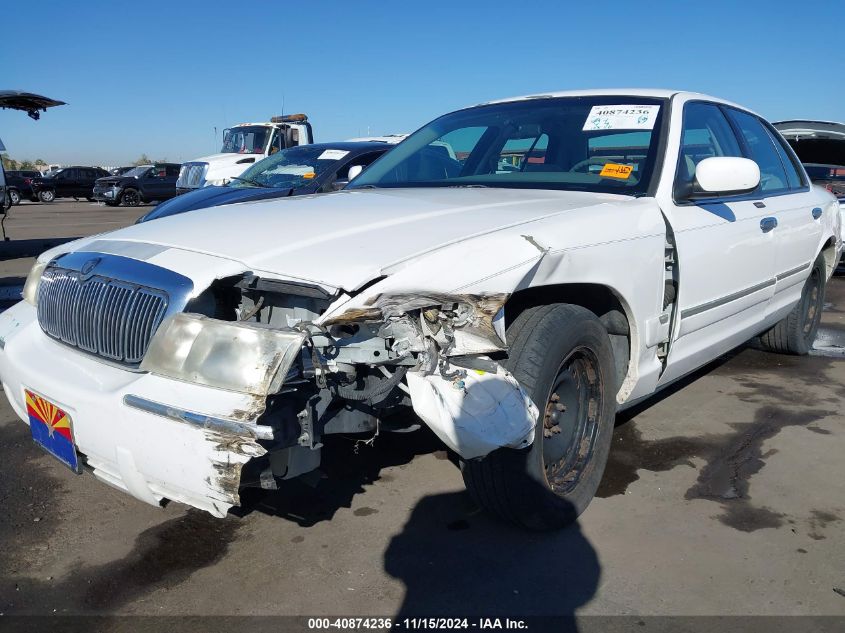 2002 Mercury Grand Marquis Gs VIN: 2MEFM74W32X636517 Lot: 40874236