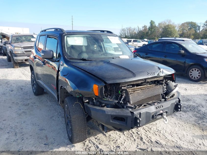 2017 Jeep Renegade Trailhawk 4X4 VIN: ZACCJBCB3HPE74291 Lot: 40874253