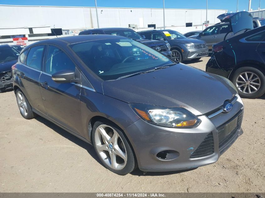 2012 Ford Focus Titanium VIN: 1FAHP3N25CL243404 Lot: 40874254