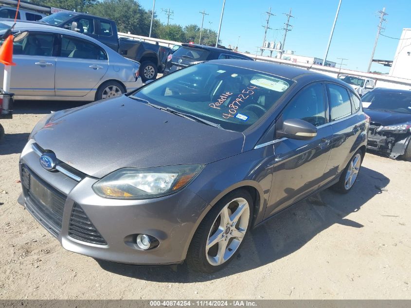 2012 Ford Focus Titanium VIN: 1FAHP3N25CL243404 Lot: 40874254