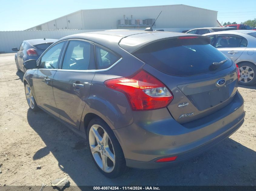 2012 Ford Focus Titanium VIN: 1FAHP3N25CL243404 Lot: 40874254