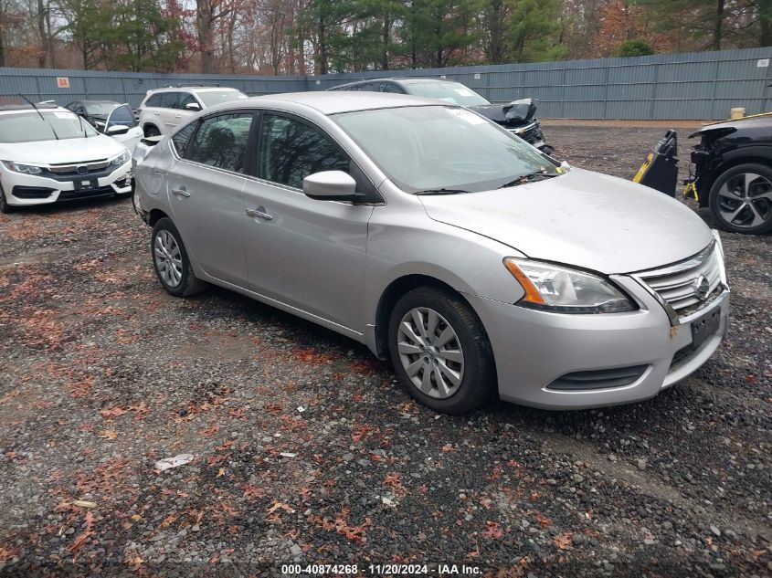 2015 Nissan Sentra S VIN: 3N1AB7AP7FY275692 Lot: 40874268