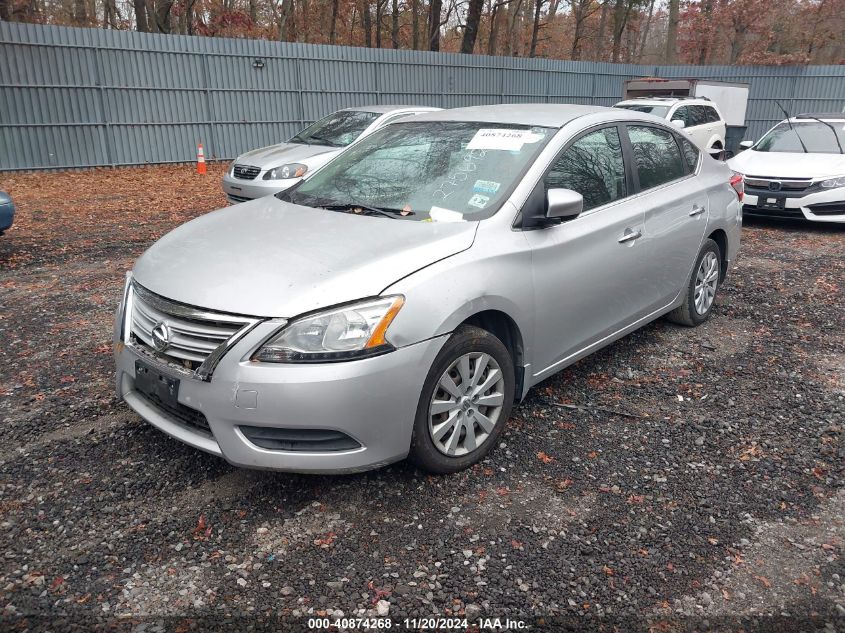 2015 Nissan Sentra S VIN: 3N1AB7AP7FY275692 Lot: 40874268