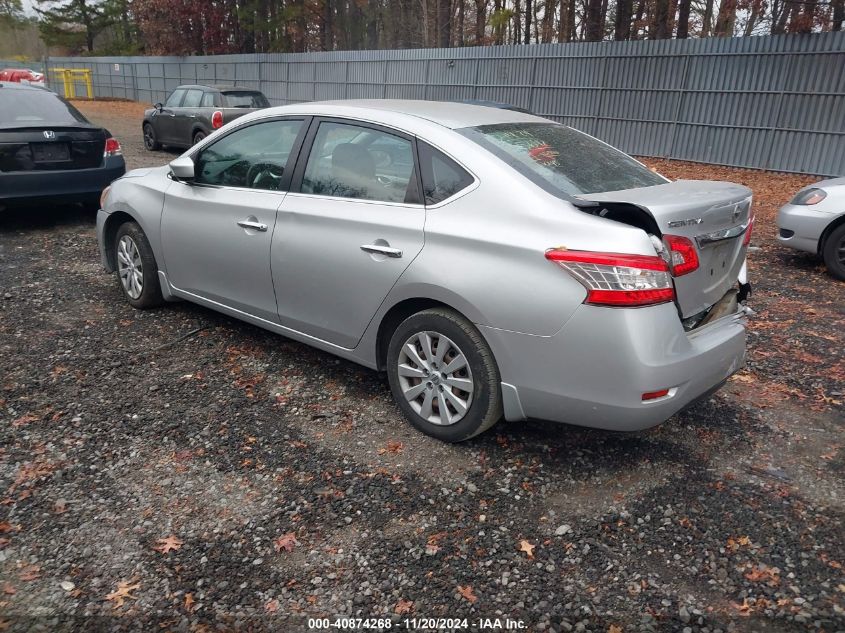 2015 Nissan Sentra S VIN: 3N1AB7AP7FY275692 Lot: 40874268