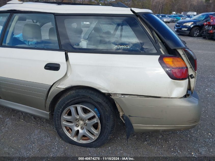 2002 Subaru Outback VIN: 4S3BH665327646408 Lot: 40874275