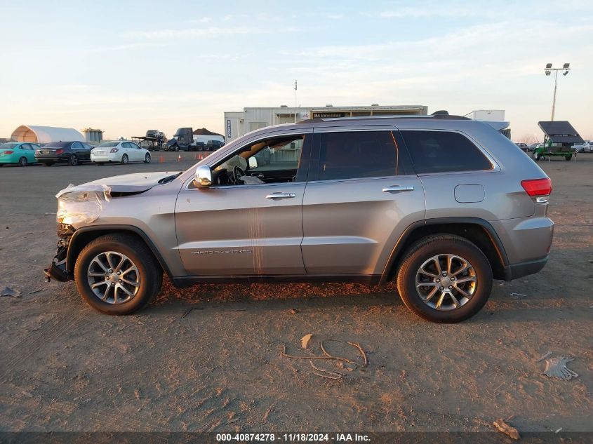 2015 Jeep Grand Cherokee Limited VIN: 1C4RJFBG3FC738142 Lot: 40874278