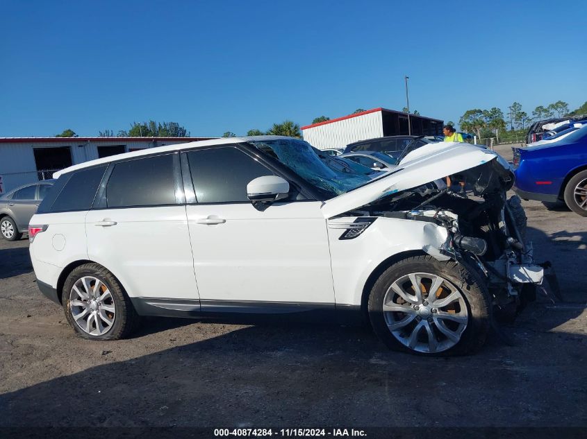 2014 Land Rover Range Rover Sport 3.0L V6 Supercharged Hse VIN: SALWR2WF4EA350961 Lot: 40874284