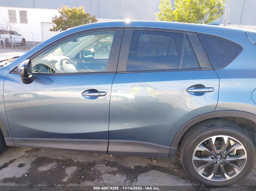 2016 Mazda Cx-5 Grand Touring VIN: JM3KE2DY4G0686373 Lot: 40874289