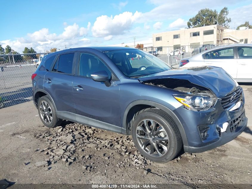 2016 Mazda Cx-5 Grand Touring VIN: JM3KE2DY4G0686373 Lot: 40874289